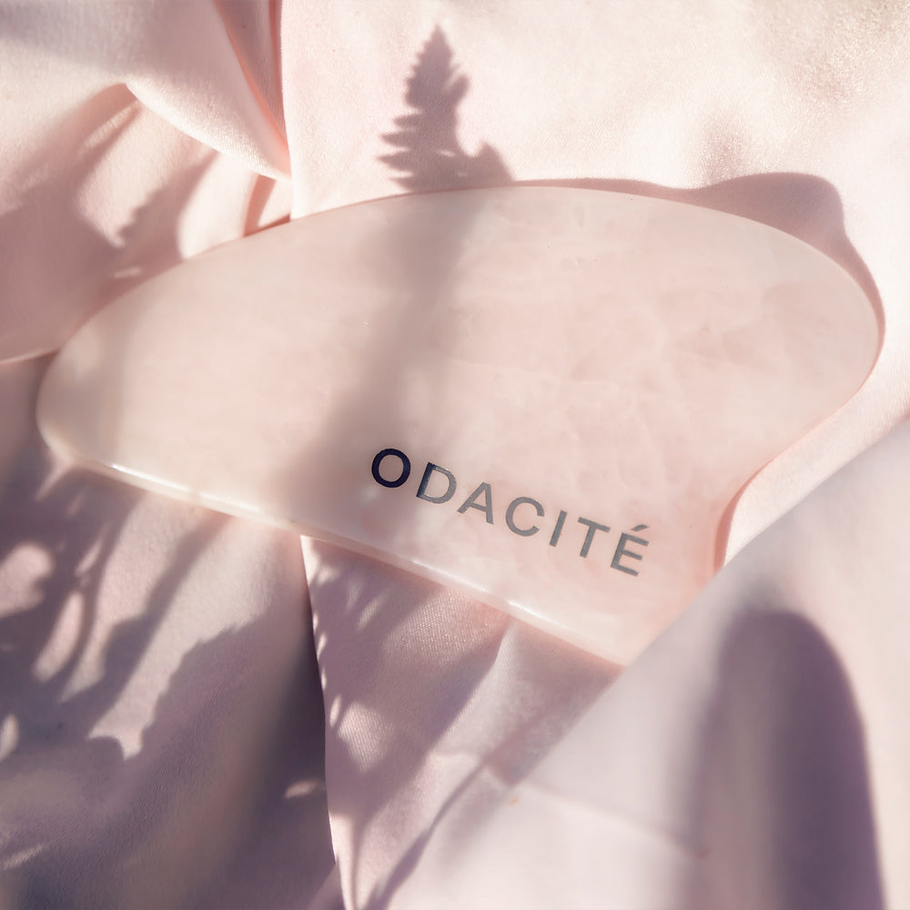 Rose Quartz Crystal Contour Gua Sha Rose Quartz Crystal Contour Gua Sha