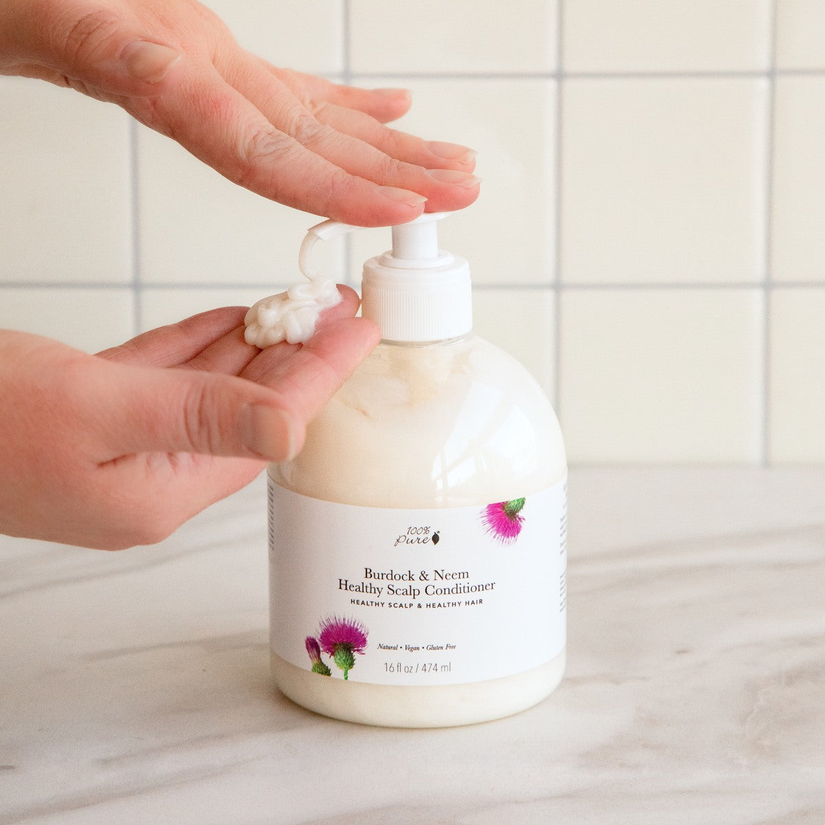 100% PURE® Burdock & Neem Healthy Scalp Conditioner at Socialite Beauty Canada