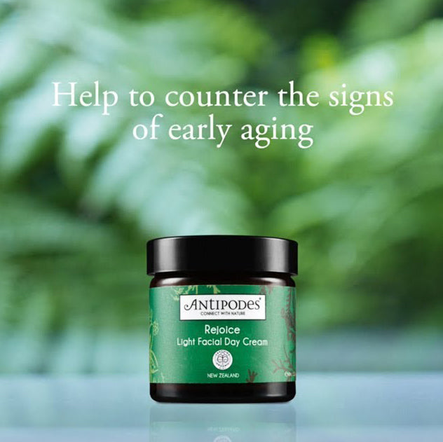 Help Counter The Signs Of Early Aging With The Antipodes Rejoice Light Facial Day Cream