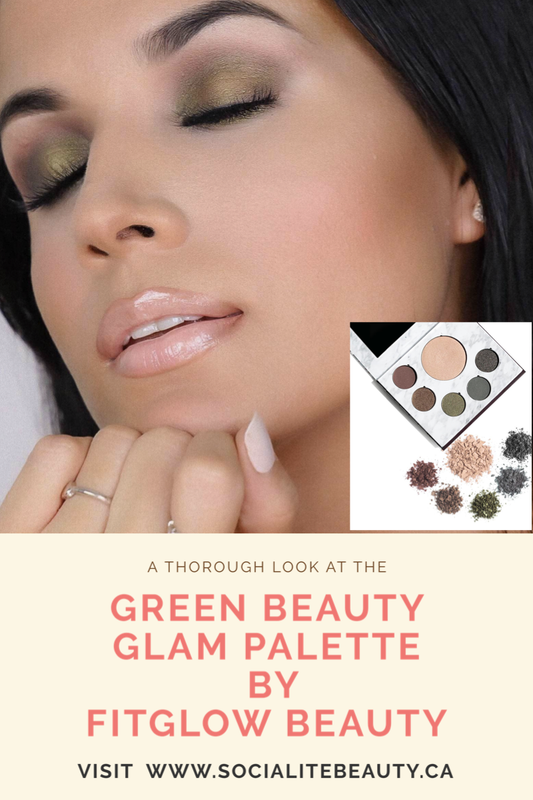 Green Beauty Glam Palettes by Fitglow Beauty