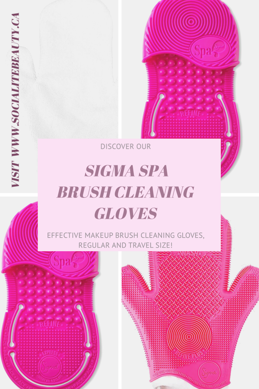 Sigma Spa Brush Cleaning Gloves