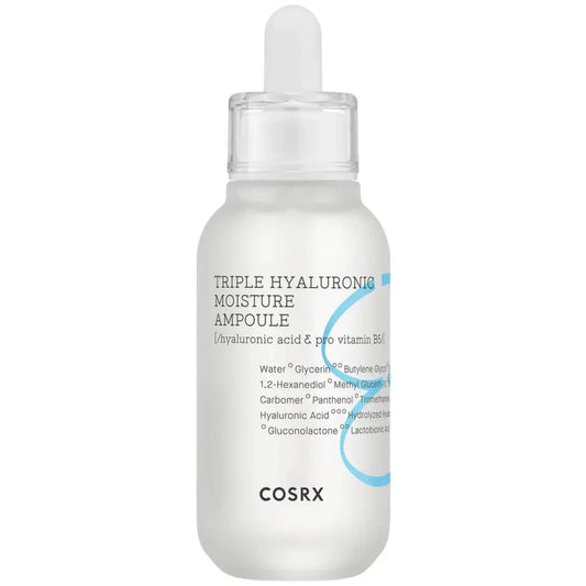 COSRX Hydrium Triple Hyaluronic Moisture Ampoule, 1.35 fl.oz / 40mL