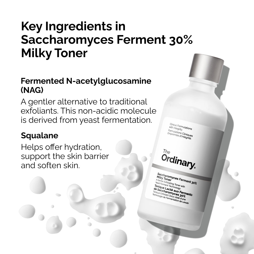 Saccharomyces Ferment 30% Milky Toner