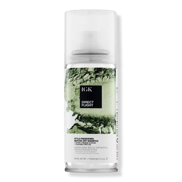 IGK Hair Direct Flight - Style Preserving Matcha Dry Shampoo, 90 ml / 2.0 oz
