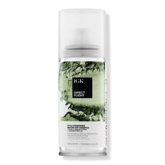 IGK Hair Direct Flight - Style Preserving Matcha Dry Shampoo, 90 ml / 2.0 oz