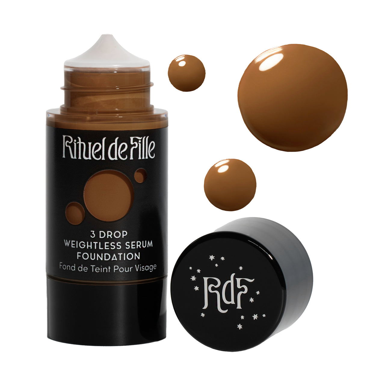 Rituel de Fille 3 Drop Weightless Serum Foundation, Potion #185