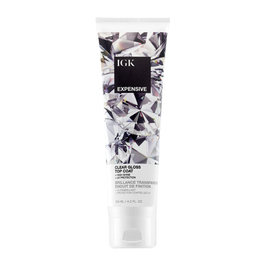 IGK Hair Expensive - Clear Gloss Top Coat, 124 ml / 4.2 fl oz.