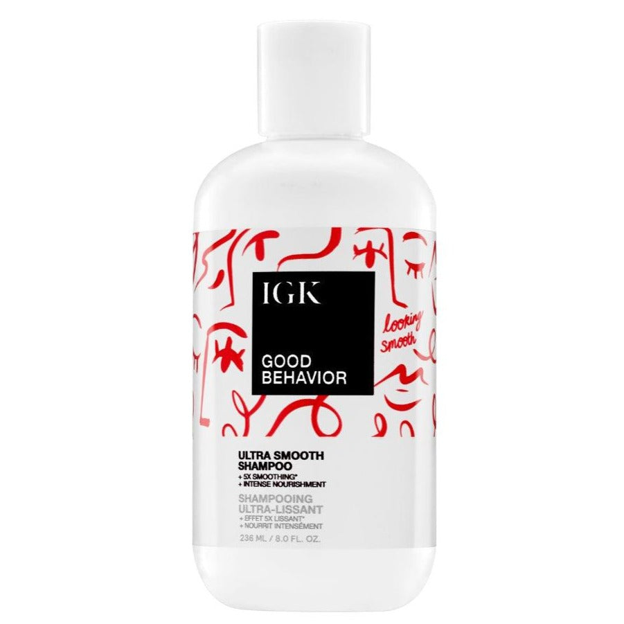 IGK Hair Good Behavior Ultra Smooth Shampoo, 236 ml / 8.0 fl oz