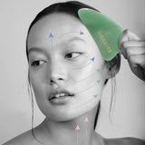 Green Aventurine Crystal Contour Gua Sha