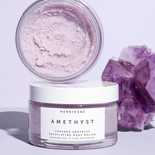 Herbivore Amethyst Exfoliating Body Polish at Socialite Beauty Canada