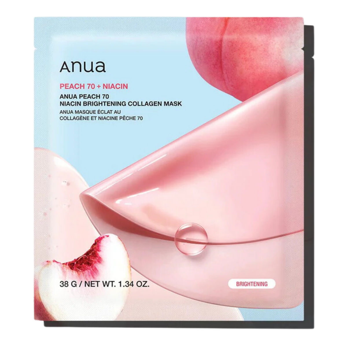Peach 70 Niacin Brightening Collagen Mask