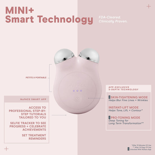 NūFACE MINI+ Starter Kit - Smart Petite Facial Toning Kit