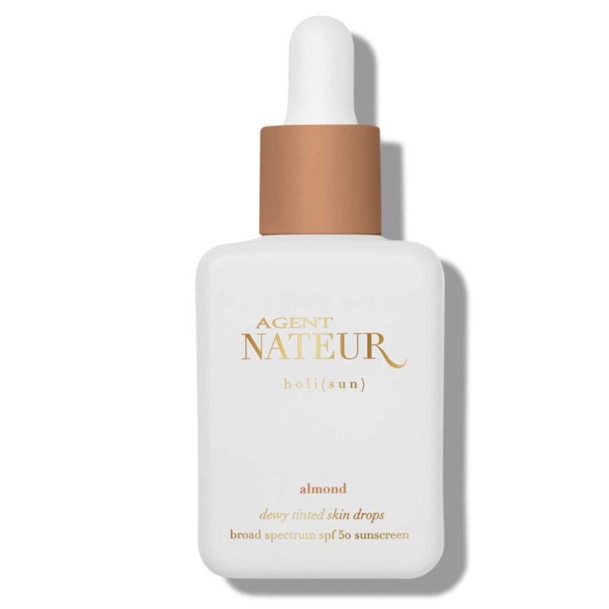 Agent Nateur Holi (Sun) Dewy Tinted Serum SPF 50, Almond HoliSun