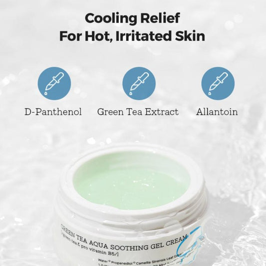 COSRX Green Tea Aqua Soothing Gel Cream at Socialite Beauty Canada