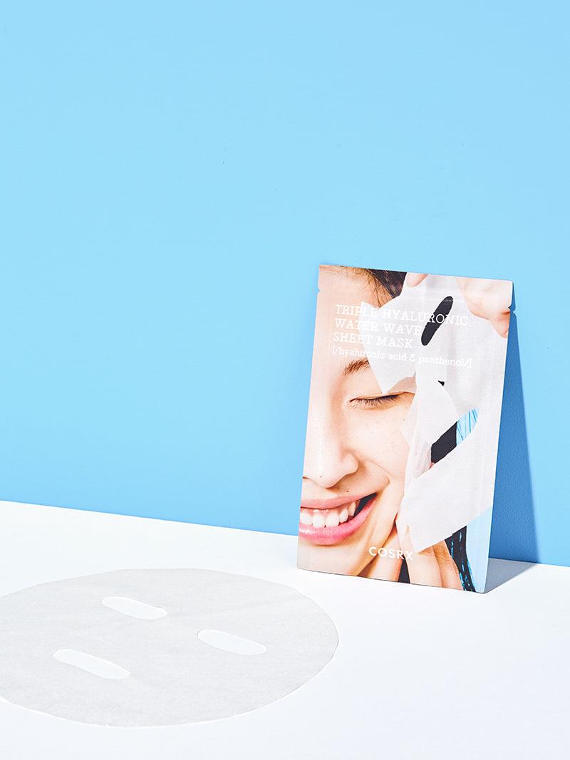 COSRX Hydrium Triple Hyaluronic Water Wave Sheet Mask at Socialite Beauty Canada