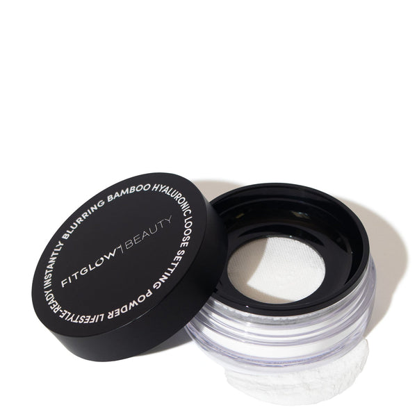 Fitglow Beauty Bamboo Hyaluronic Loose Setting Powder | Blurring