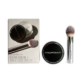 Bamboo Hyaluronic Loose Setting Powder + Brush Duo