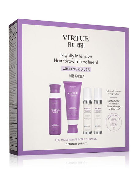 Virtue® Flourish® Hair Growth Treatment (Minoxidil 5%), 90 Day