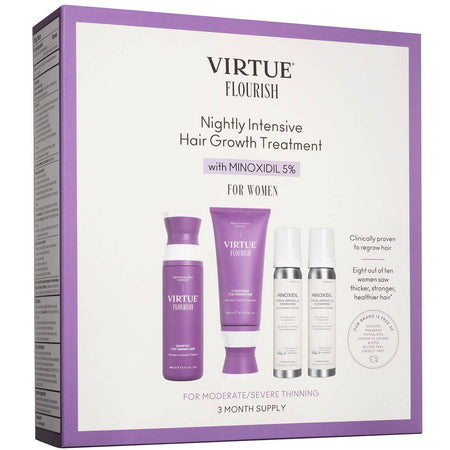 Virtue® Flourish® Hair Growth Treatment (Minoxidil 5%), 30 Day