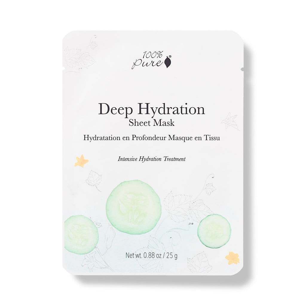 100% PURE® Deep Hydration Sheet Mask, Single