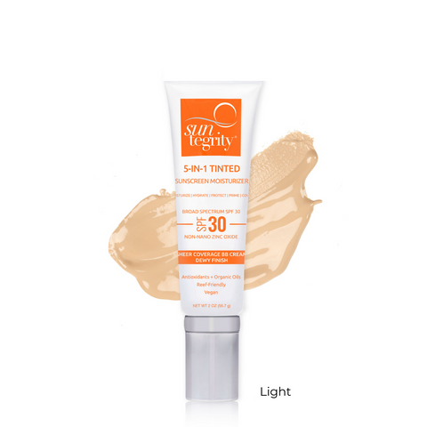 Suntegrity® 5-in-1 Tinted Sunscreen Moisturizer, Light SPF 30