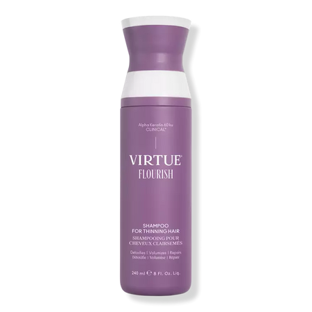 Virtue® Flourish® Volumizing Keratin Shampoo for Thinning Hair, 8 oz / 240 ml