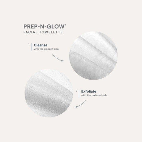 Prep-N-Glow Dual-Sided Cloths