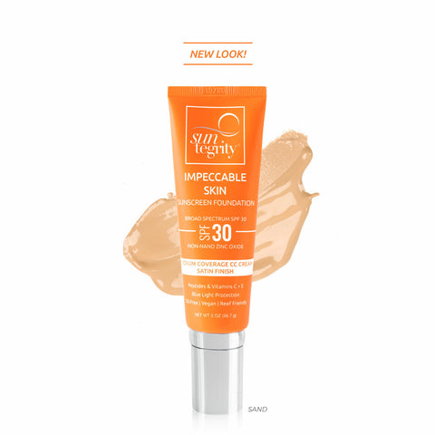 Suntegrity® Impeccable Skin Sunscreen Foundation SPF 30, Sand SPF 30
