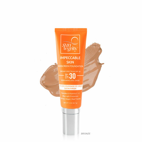 Suntegrity® Impeccable Skin Sunscreen Foundation SPF 30, Bronze SPF 30
