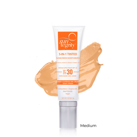 Suntegrity® 5-in-1 Tinted Sunscreen Moisturizer, Medium SPF 30