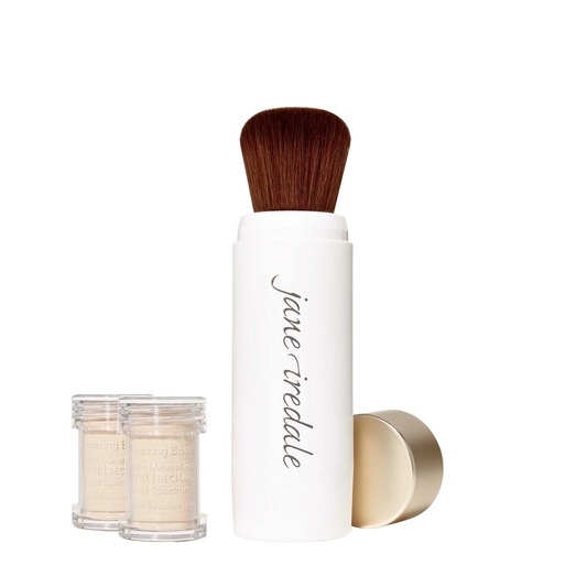 Jane Iredale Amazing Base® Loose Mineral Powder Refillable Brush SPF 20/15, Amazing Base Ivory