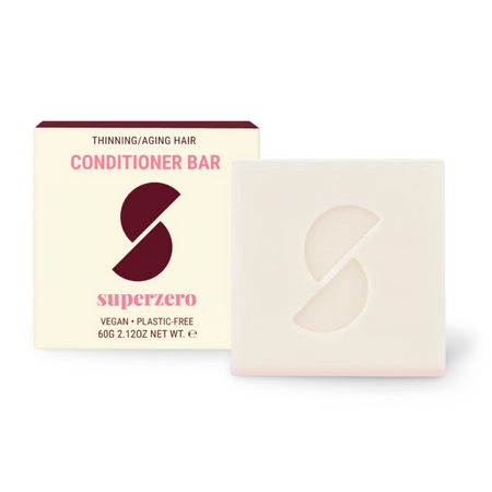 Caffeine + Provitamin b5 Conditioner Bar for Thinning, Aging Hair
