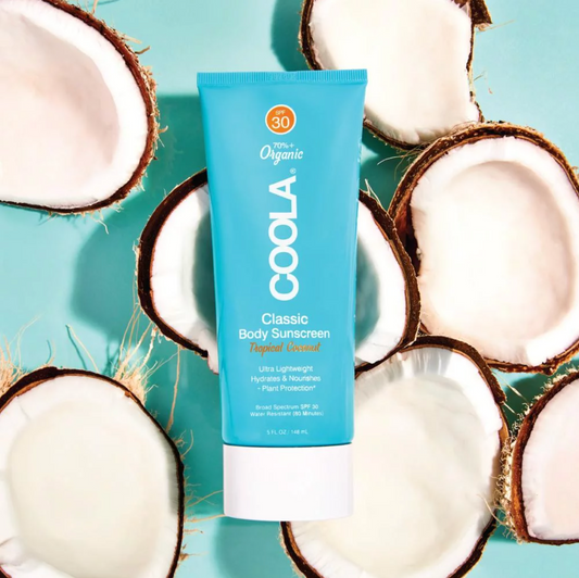 Coola® Classic Body Organic Sunscreen Lotion SPF 30 - Tropical Coconut at Socialite Beauty Canada