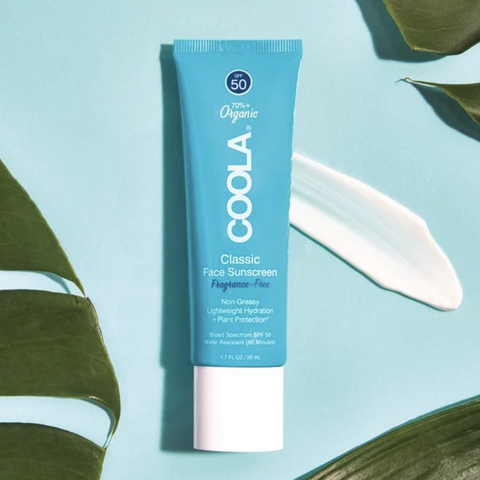 Coola® Classic Face Organic Sunscreen Lotion SPF 50 - Fragrance Free at Socialite Beauty Canada