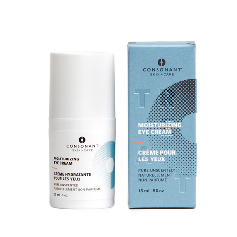 Consonant Skincare Moisturizing Eye Cream Pure Unscented, available online in Canada at Socialite Beauty.