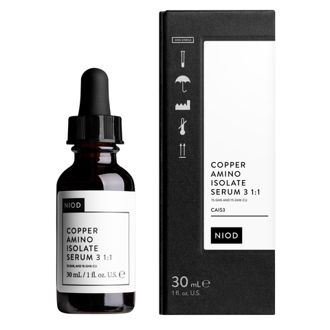 NIOD Copper Amino Isolate 3 1:1 30mL available online in Canada at Socialite Beauty.