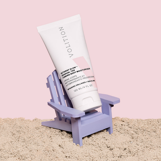 Volition Beauty Getaway Glow™ Gradual Tan Firming Body Moisturizer at Socialite Beauty Canada