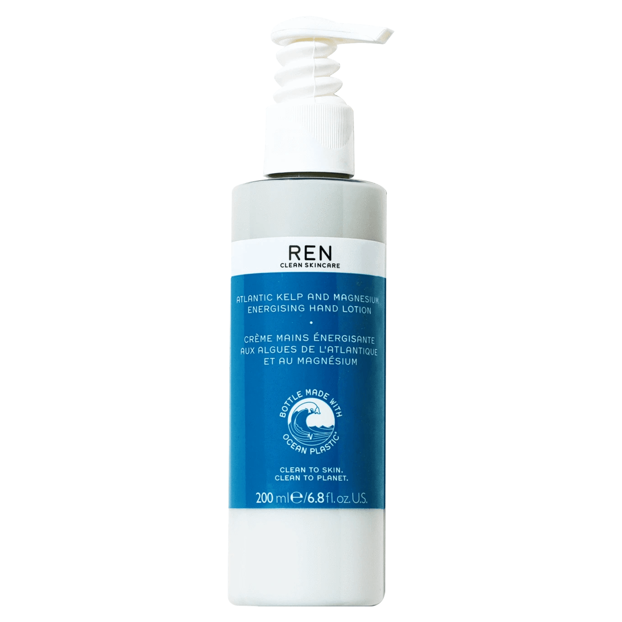 REN Clean Skincare Atlantic Kelp and Magnesium Energizing Hand Lotion at Socialite Beauty Canada
