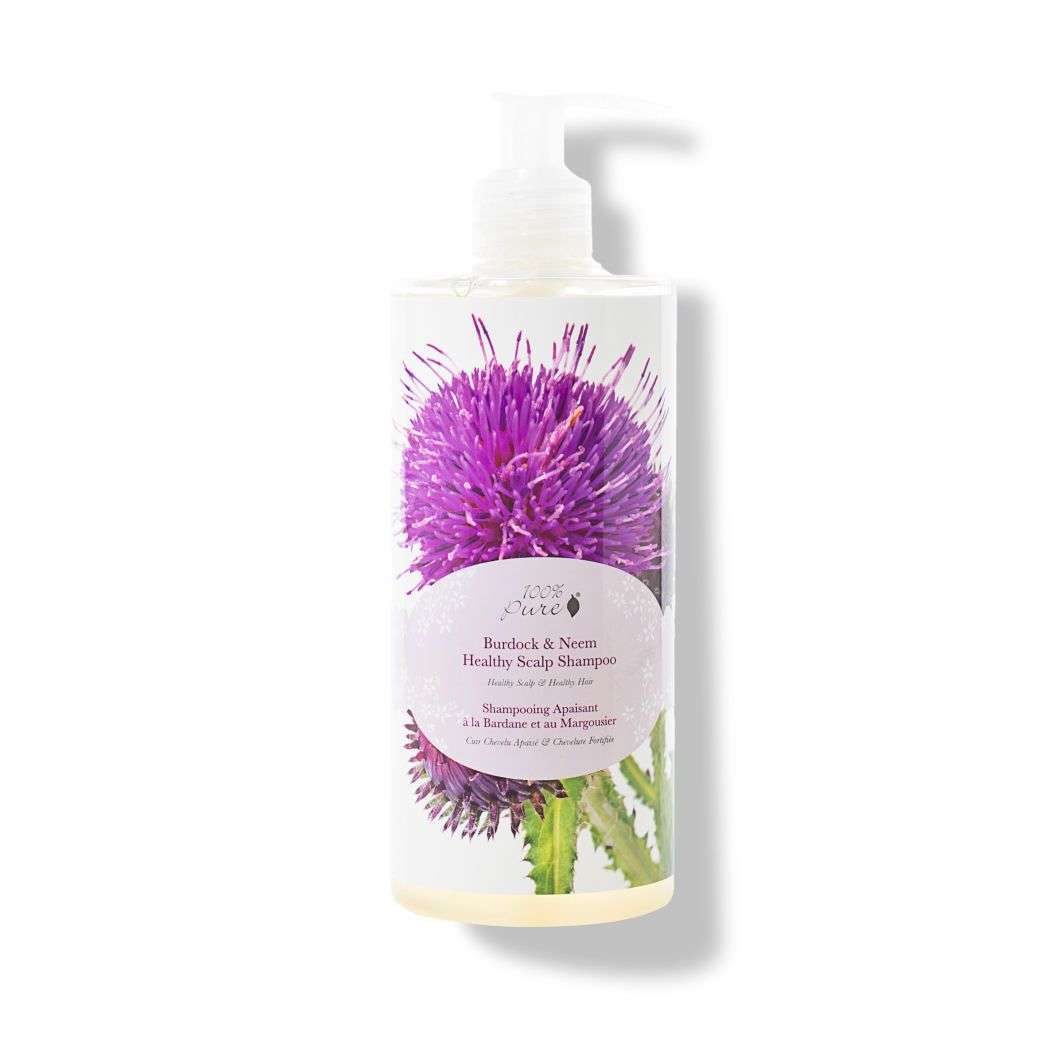 100% Pure® Burdock & Neem Healthy Scalp Shampoo, 13oz
