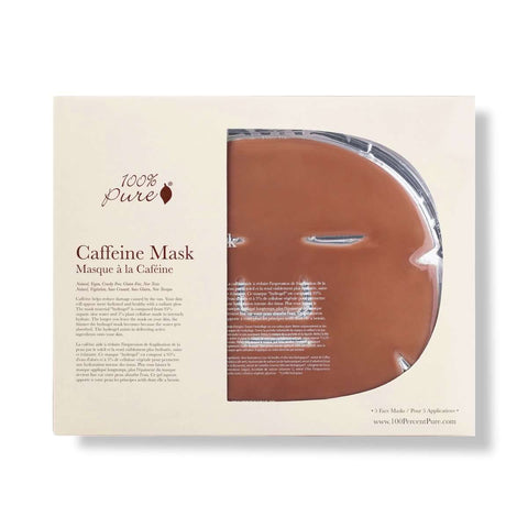 100% Pure® Caffeine Mask, 5 Pack