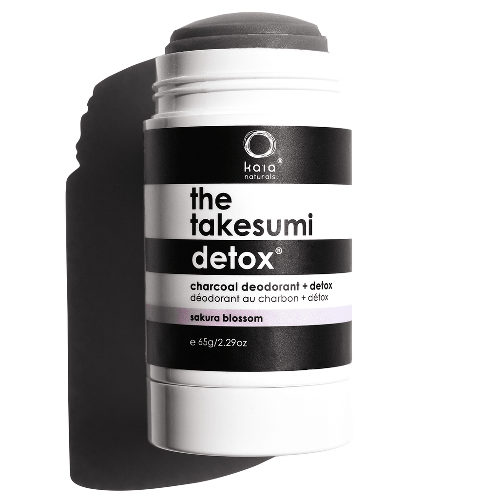 Kaia Naturals™ Charcoal Deodorant - Sakura Blossom, 65g