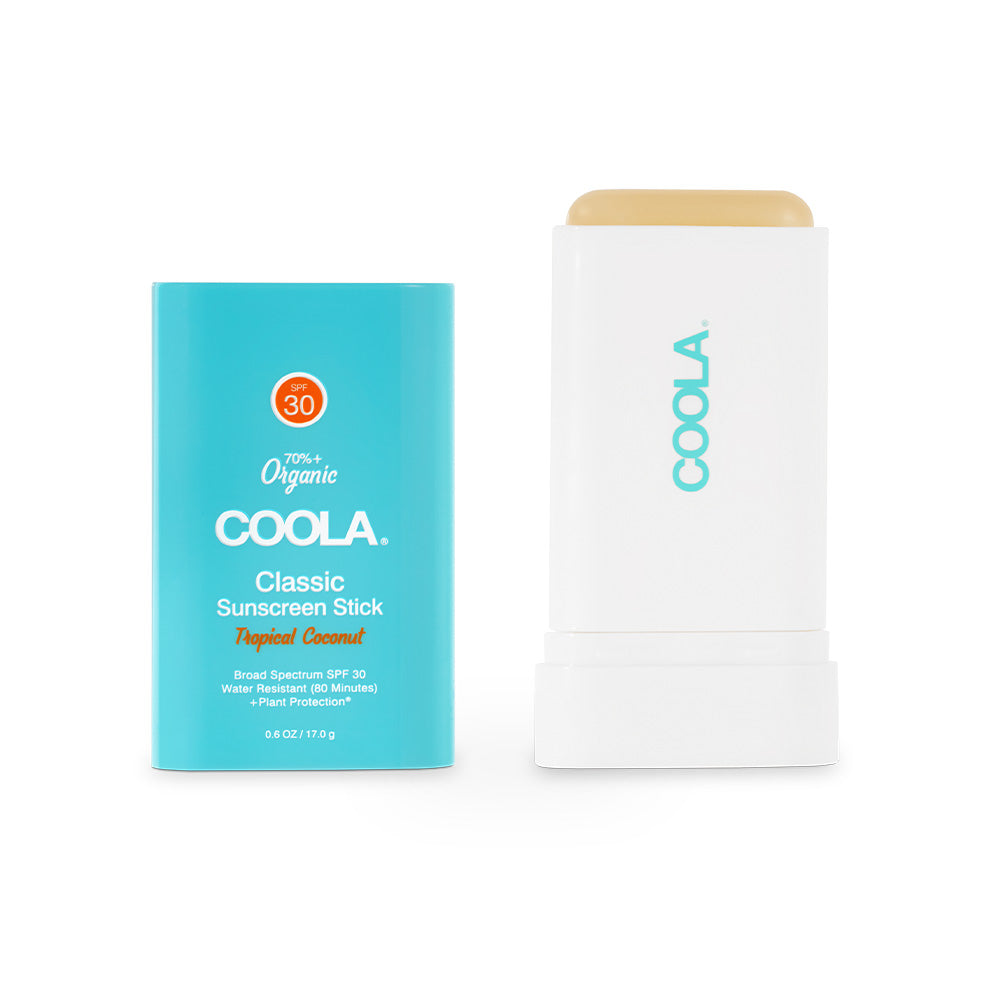 Coola® Classic Organic Sunscreen Stick SPF 30 - Tropical Coconut at Socialite Beauty Canada