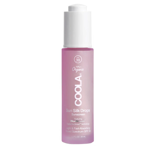 Coola® Full Spectrum 360° Sun Silk Drops - Organic Face Sunscreen SPF 30, 1 FL OZ / 30 mL