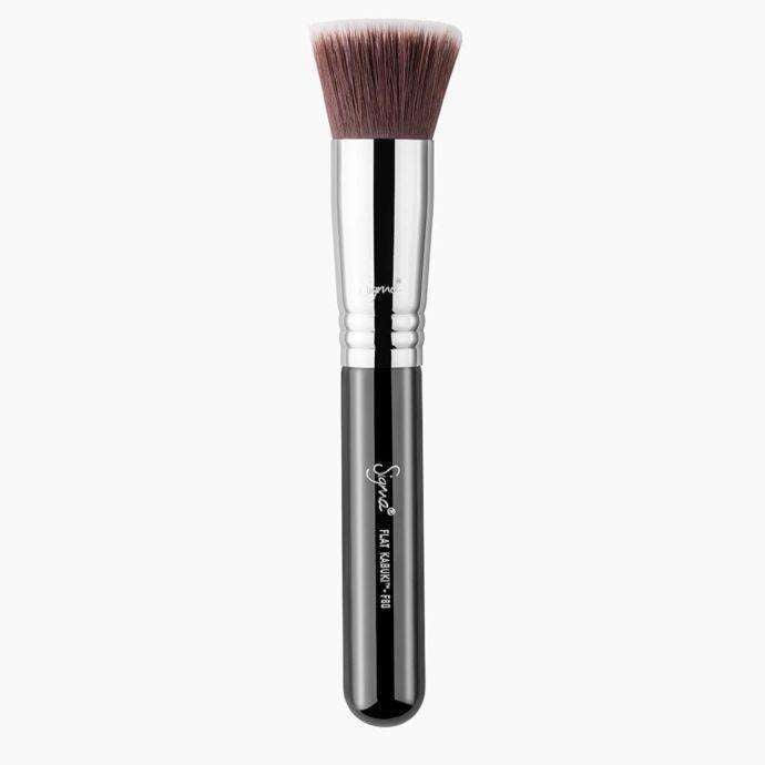 Sigma® Beauty F80 Flat Kabuki™ Brush, Black/Chrome