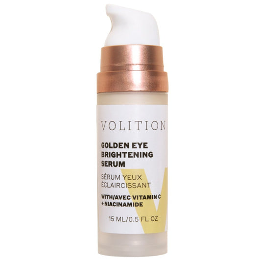 Volition Beauty Golden Eye Brightening Serum at Socialite Beauty Canada