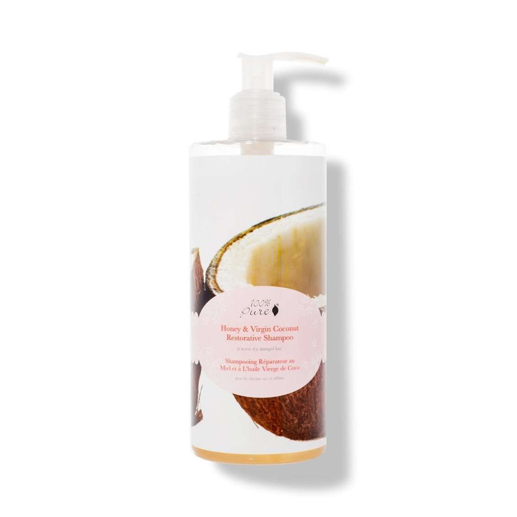 Honey & Virgin Coconut Restorative Shampoo by 100% PURE®
