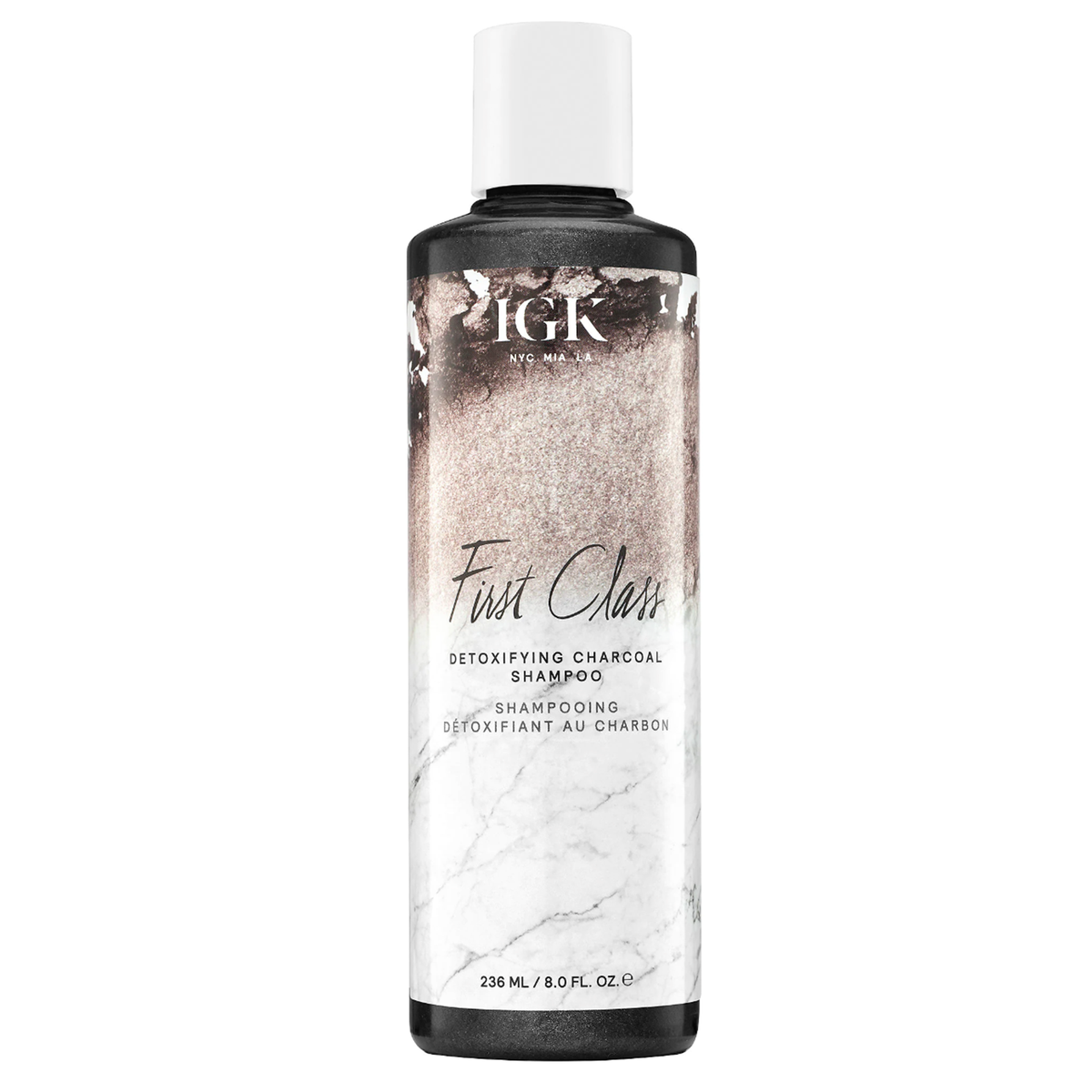 IGK Hair First Class Detoxifying Charcoal Shampoo at Socialite Beauty Canada