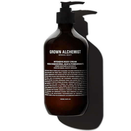 Grown Alchemist Intensive Body Cream: Rosa Damascena, Açai, Pomegranate, 500 ml