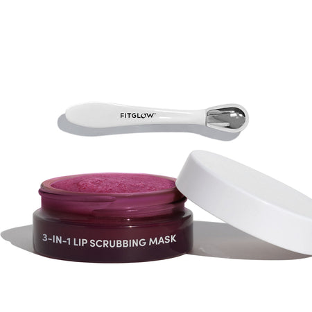 Fitglow Beauty 3-in-1 Lip Scrubbing Mask at Socialite Beauty Canada