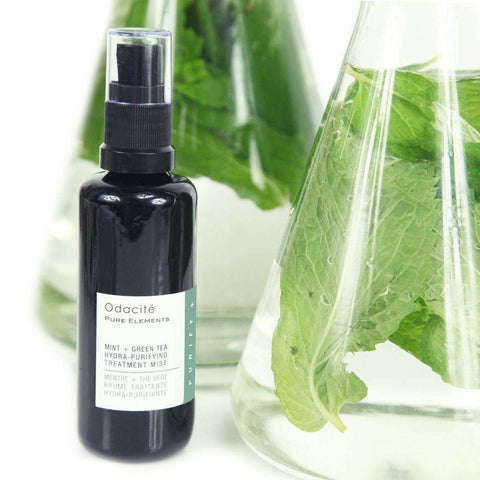 Odacité Mint + Green Tea Hydra-Purifying Treatment Mist at Socialite Beauty Canada